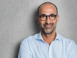 guy on gray backdrop - Portrait Photography
