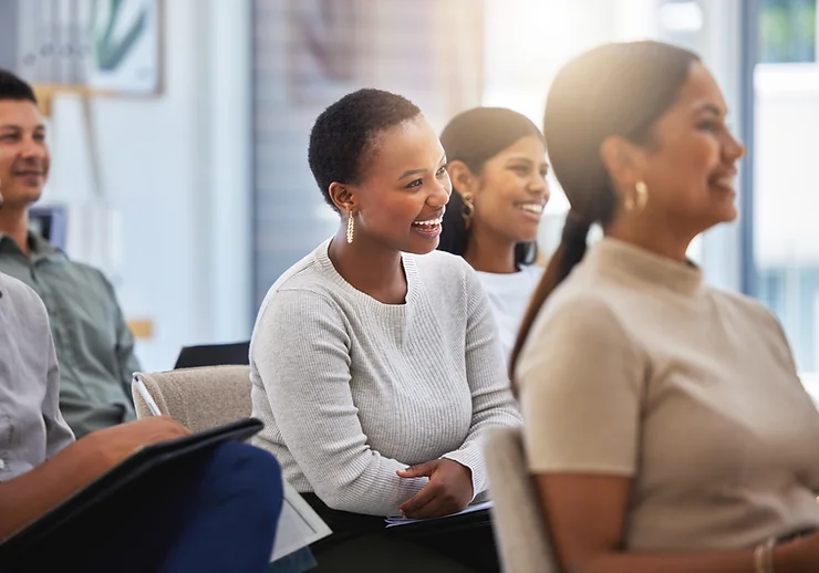 diverse group in crowd - Corporate Photography