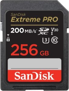 SanDisk Extreme Pro V30 SD Cards
