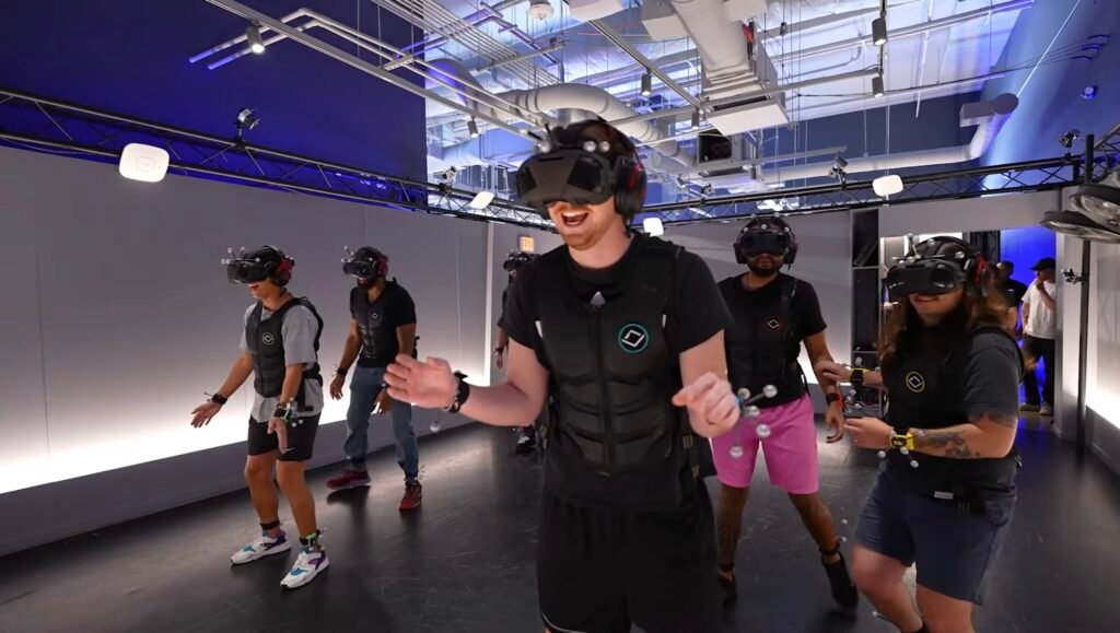 Person playing Squid Games Virtuals