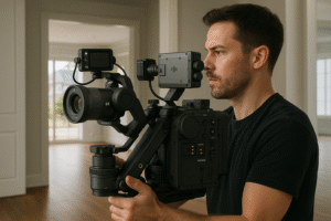 Ronin 4D during real estate shoot