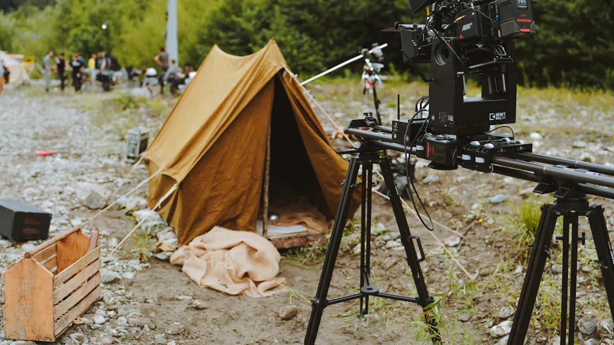 Location Scouting – Visit and Evaluate Locations - Camera on set
