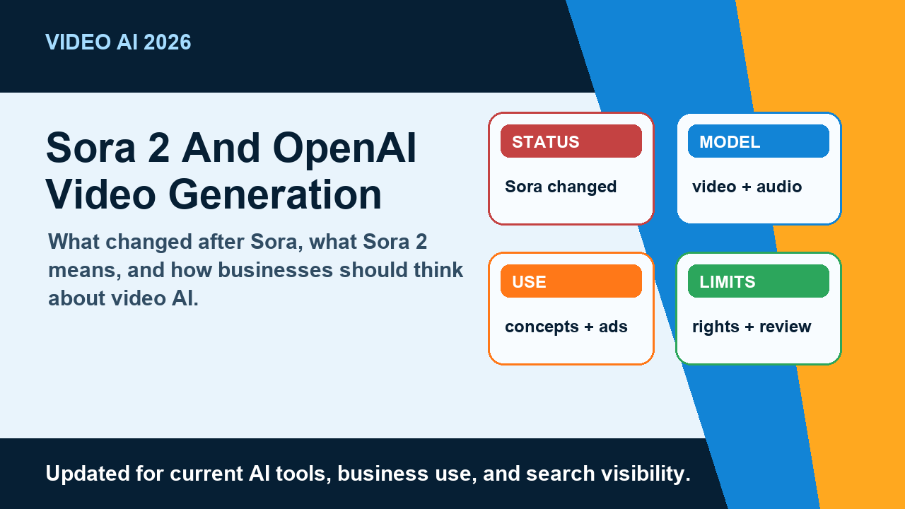 Sora 2 in 2026: What OpenAI's Video AI Is Now, What Changed, and How It Works hero image