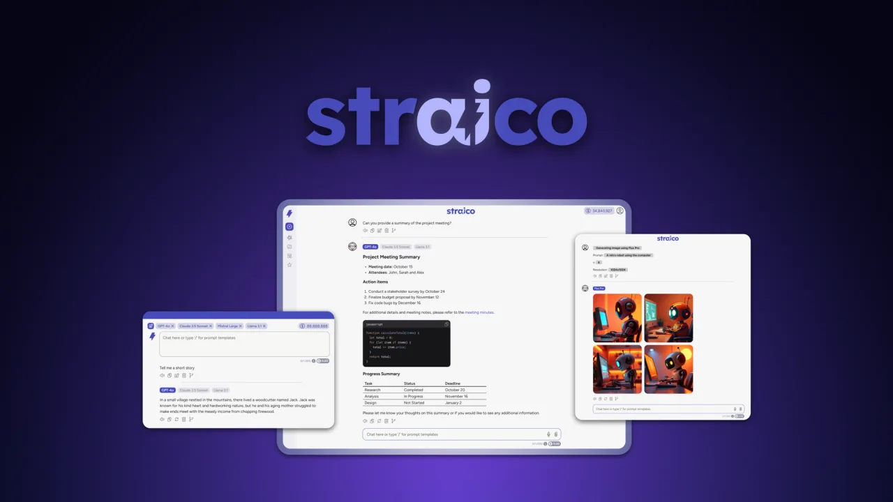 Straico AppSumo product image